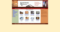 Desktop Screenshot of hardwaredistributorsinc.com